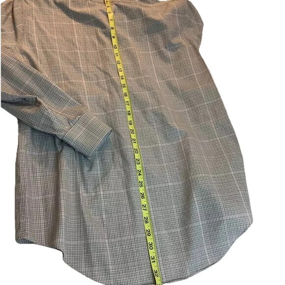 Calvin Klein Long Sleeve Button Up Slim Fit Shirt Mens Size 16-34/35 Cotton - Picture 5 of 7